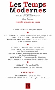 Claude Lanzmann - Les Temps Modernes N° 698, avril-juin 2018 : .