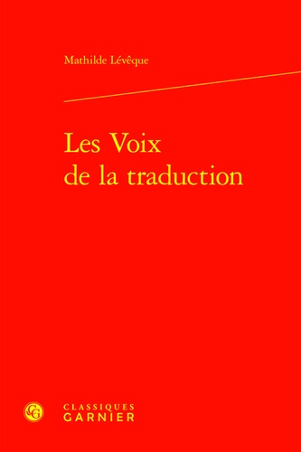 Mathilde Lévêque - Les Voix de la traduction.