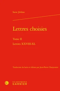 Lettres choisies