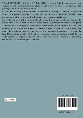 Histoire de l'Art et Expertise culturelle  Lettres de Paul Gauguin à Georges-Daniel de Monfreid. 85