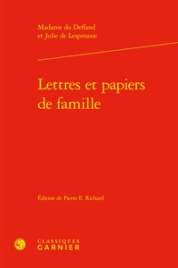 Télécharger l'ebook en ligne google Lettres et papiers de famille 9782406137825 iBook en francais