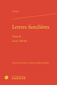Lettres familières