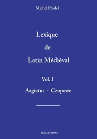 Lexique de latin médiéval