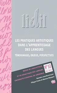 Les pratiques artistiques dans l'apprentissage des langues