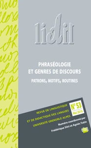 Phraséologie et genres de discours