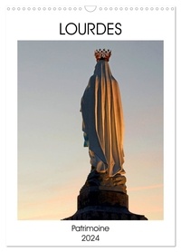 Patrice Thébault - CALVENDO Foi  : LOURDES Patrimoine (Calendrier mural 2024 DIN A3 horizontal), CALVENDO calendrier mensuel - Le sanctuaire de Lourdes.