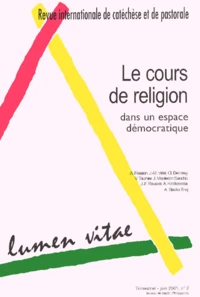 Le cours de religion dans un espace démocratique
