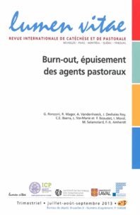 Burn-out, épuisement des agents pastoraux