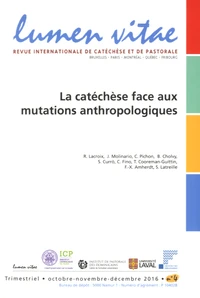 La catéchèse face aux mutations anthropologiques