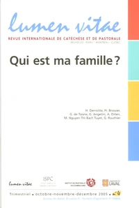 Qui est ma famille ?