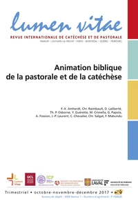 Animation biblique de la pastorale et de la catéchèse