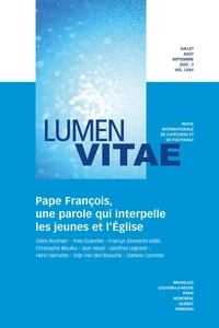 Pape François, une parole qui interpelle les jeunes et l'Eglise