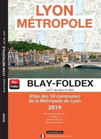  Blay-Foldex - Lyon Métropole - Atlas des 59 communes de la Métropole de Lyon - 1/180 000.