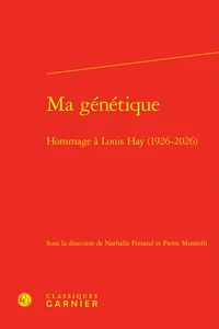 Ma génétique