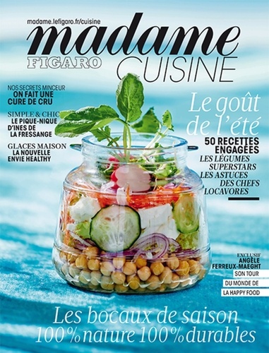 Océane Ciuni - Madame Figaro cuisine N° 5, premier semestre 2019 : .