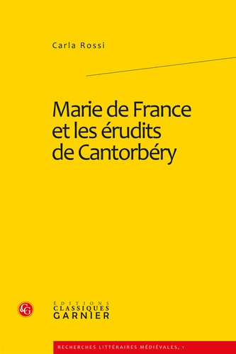 Marie de France et les érudits de Cantorbéry
