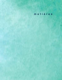Bruno Marchand - Matières N° 13/2016 : Effets d'échelle.