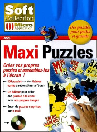 Maxi Puzzles. - CD-ROM de Micro Application - Livre - Decitre