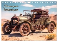 Mécaniques fantastiques (Calendrier mural 2026 DIN A4 vertical), CALVENDO calendrier mensuel