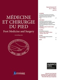  Anonyme - Médecine et chirurgie du pied N° 4 volume 33 : .