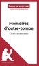 Vincent Jooris - Mémoires d'outre-tombe de Chateaubriand - Fiche de lecture.