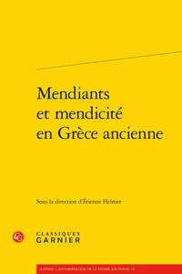 Mendiants et mendicité en Grèce ancienne