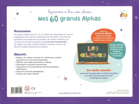 Mes 60 grands Alphas magnétiques