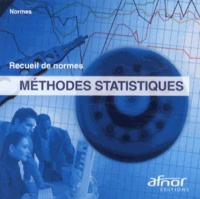  AFNOR - Méthodes statistiques. 1 Cédérom