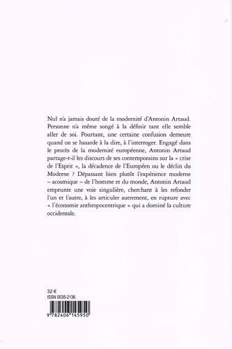 Modernités d'Antonin Artaud