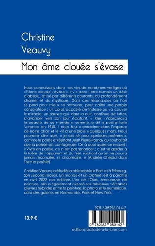 Mon âme clouée s'évase