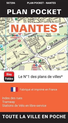 Nantes. 1/14 000  Edition 2023