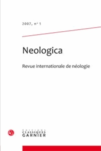 Neologica N° 1, 2007