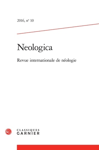 Neologica N°10, 2016