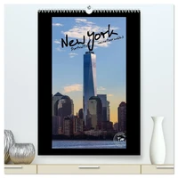 New York - Portraits incontournables  (Calendrier mural 2026 DIN A2 horizontal) calendrier de bureau