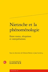 Nietzsche et la phénomenologie