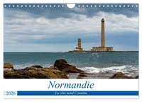 Normandie, la côte nord Cotentin (Calendrier mural 2026 DIN A4 vertical), CALVENDO calendrier mensuel