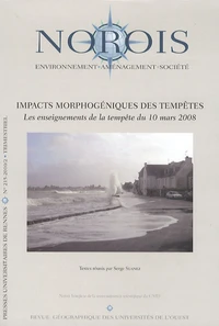 Impacts morphogéniques des tempêtes