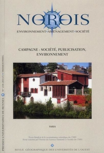 Valérie Jousseaume - Norois N° 218-1/2011 : Campagne : société, publicisation, environnement.
