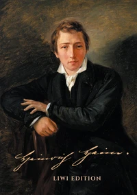 Notizbuch für Autoren - schön gestaltet mit Leseband - A5 Hardcover liniert - "Heinrich Heine" - 100 Seiten 90g/m² - FSC Papier