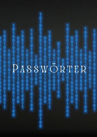 Notizbuch für Passwörter - Organizer A5 liniert 2 Spalten - 64 Seiten - FSC Papier