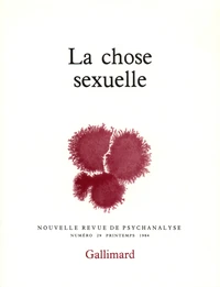La chose sexuelle