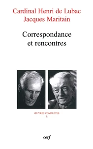 Correspondance et rencontres
