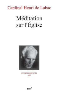 Méditation sur l'Eglise