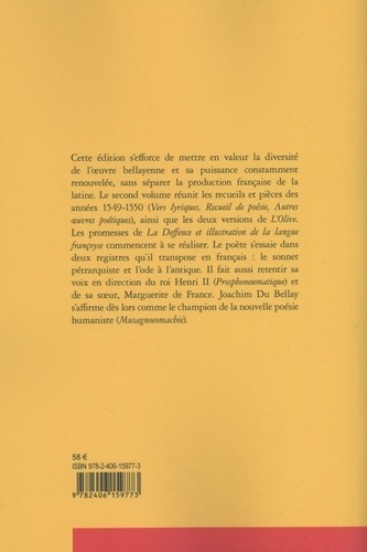 Oeuvres complètes. Volume 2