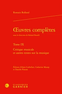Oeuvres complètes