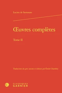 Oeuvres complètes