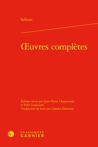 Oeuvres complètes