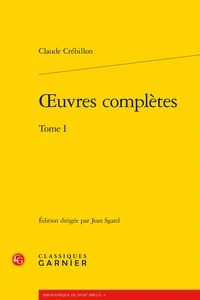 Oeuvres complètes