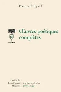 oeuvres poétiques complètes