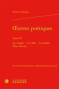 Oeuvres poétiques